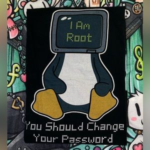 Linux computer program vintage t-shirt